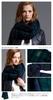 CH70 Finest Cashmere Tartan Check Wave Stole Large Check Ladies WATCH [Cashmee] 100% "nouvelle lune" Мужские (ЧЕРНЫЙ (BW))