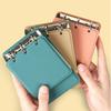Refillable Loose-Leaf Notebook 3-Ring Binder Notepad Mini Pocket Journal  Students