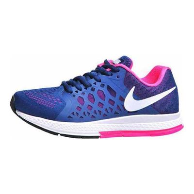 Air Zoom Pegasus 31 Удобные Нескользящие Прочные Низкие Кроссовки для Бега Женские кроссовки Синий 654486-416