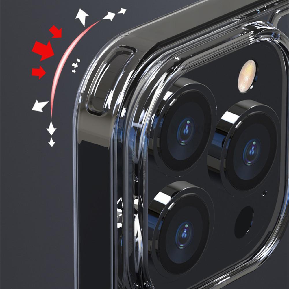 Прозрачный чехол из закаленного стекла HD для iPhone 15 14 13 12 11 Pro Max XR XS 7 8 Plus Mini, роскошный прозрачный мягкий каркас, твердая задняя крышка