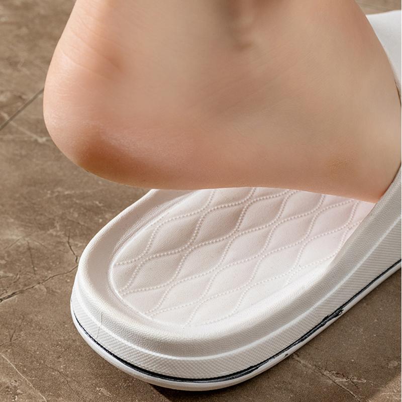 Удобные домашние тапочки, тапочки с плоской подошвой для спальни, мужские минималистичные тапочки для ванной, доступны круглый год, домашние тапочки