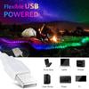 Светодиодная лента RGB 2835 USB 5 В Bluetooth 5050 DIY умный гибкий диод подходит для комнаты, кухни, вечеринки, декора, Luces, подарок на праздник