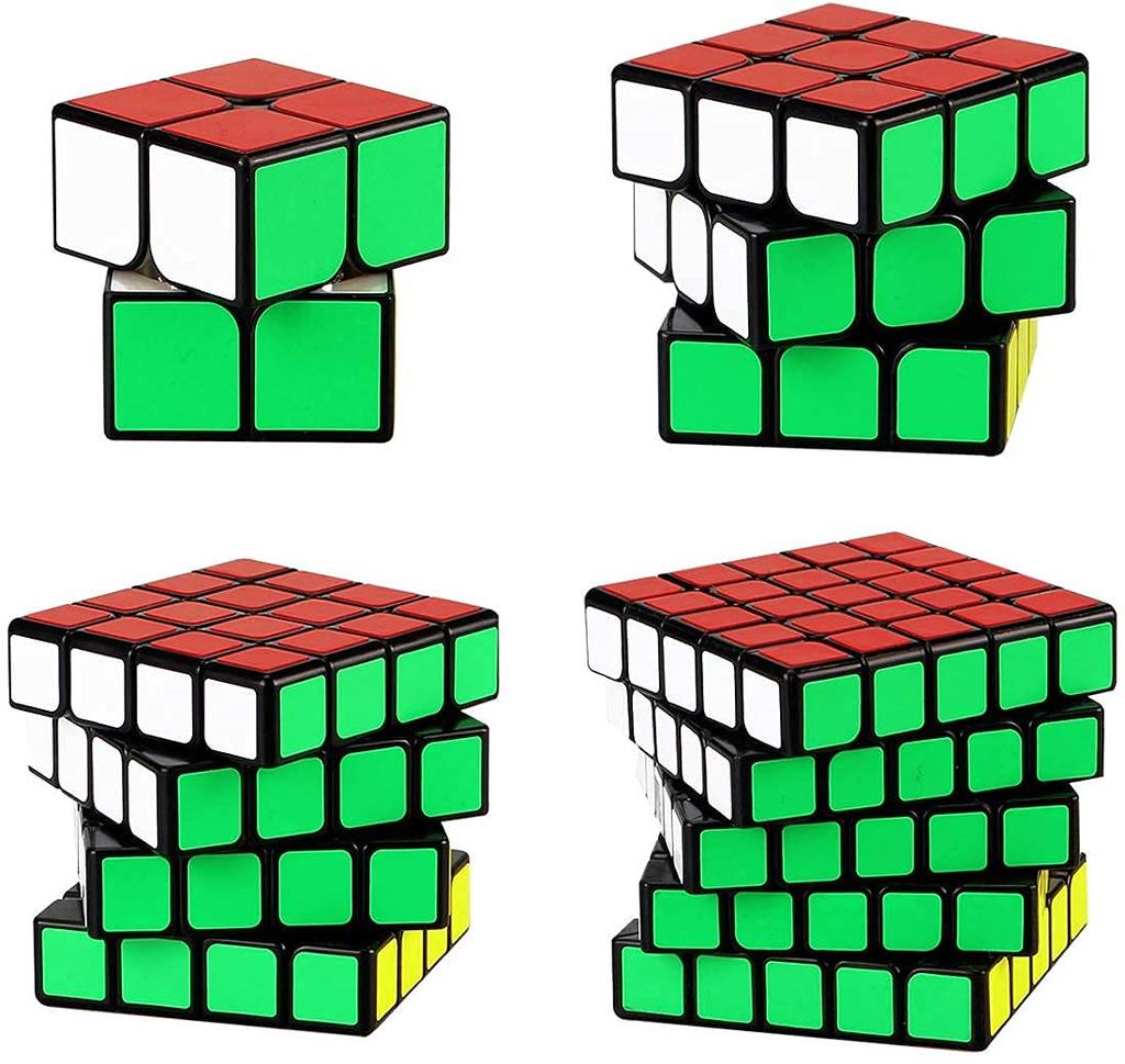 Magic Cube 3x3x3 Cube Magic Cube Официальный стандарт 3D-головоломки WCA International Convention Set из (Немагнитный 4)