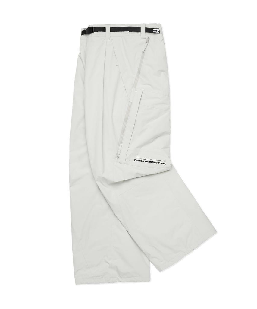 DIMITO Giant Cargo Pants (Wide Fit Lv.2) Off White