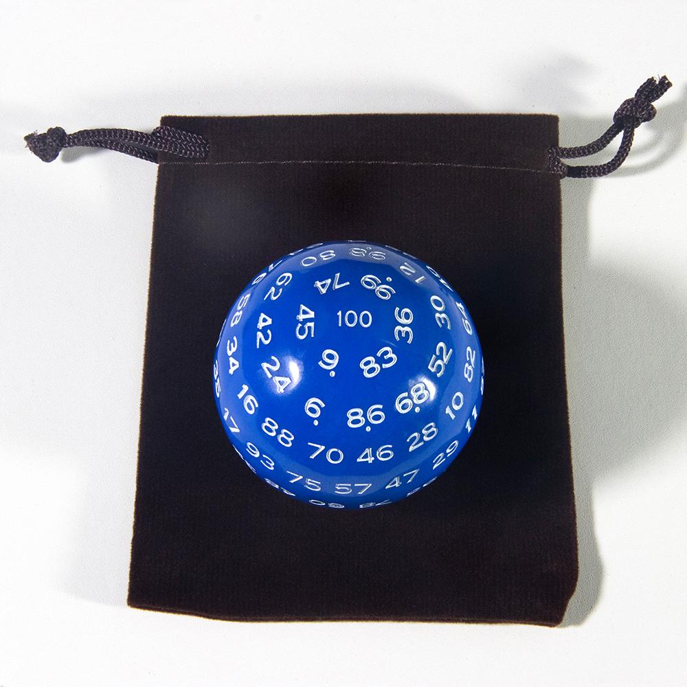 D100 Dice DND Многогранные игральные кости с сумкой для ролевой игры DND