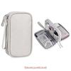 Travel Organizer Bag Cable Storage Organizers Pouch Carry Case Portable Waterproof Double Layers Storages Bags for Headset Cord