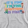 Inside Out 2 Womens/Ladies Its Fine IÂ´m Fine Joy Sweatshirt