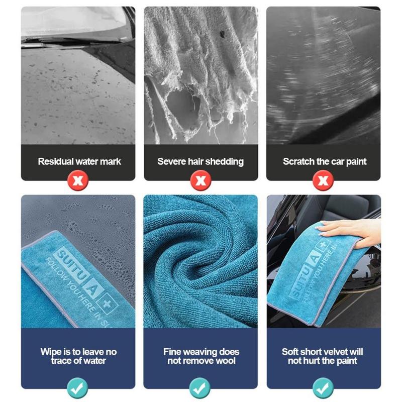 Полотенце из микрофибры для автомобиля, ткань из микрофибры, полотенце для мытья, ткань для чистки и сушки из микрофибры, полотенце для мытья автомобиля, автодетализация для ухода за автомобилем, воск для полировки