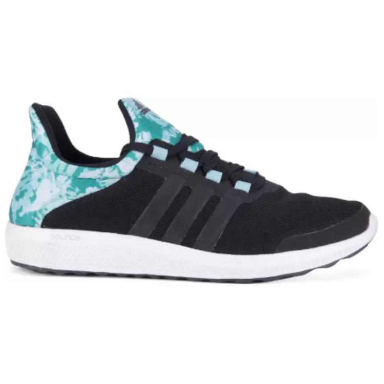 adidas Bounce Повседневные Универсальные Амортизирующие Прочные Низкие Кроссовки Женские кроссовки Зеленый Черный S78255