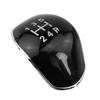 Car Gear Shift Knob Cap Sticker Cover for Ford Focus MK2 MK3 Fiesta MK7 C-max Cmax B-max Bmax Galaxy Kuga LHD Accessories