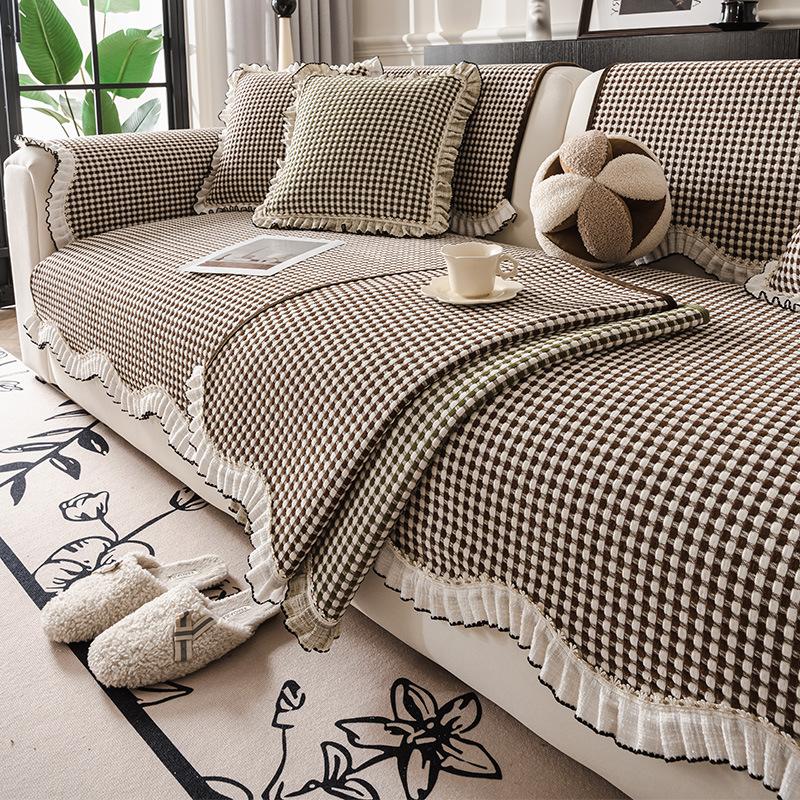 Новая подушка для дивана особой формы, универсальная для всех сезонов, нескользящий и грязеотталкивающий чехол для дивана, высококачественная подушка для сиденья дивана прямой формы