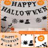 Halloween Letter Pumpkin Flag Decoration Banner Arrangement