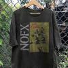 NOFX Punk In Drublic Футболка Панк-рок группа LP Графическая Черная Тяжелый Хлопок