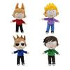 32-38 см Креативная плюшевая кукла Eddsworld Аниме Периферийные плюшевые игрушки Плюшевые куклы Торд Мэтт Том Детские Мягкие плюшевые игрушки Подушки