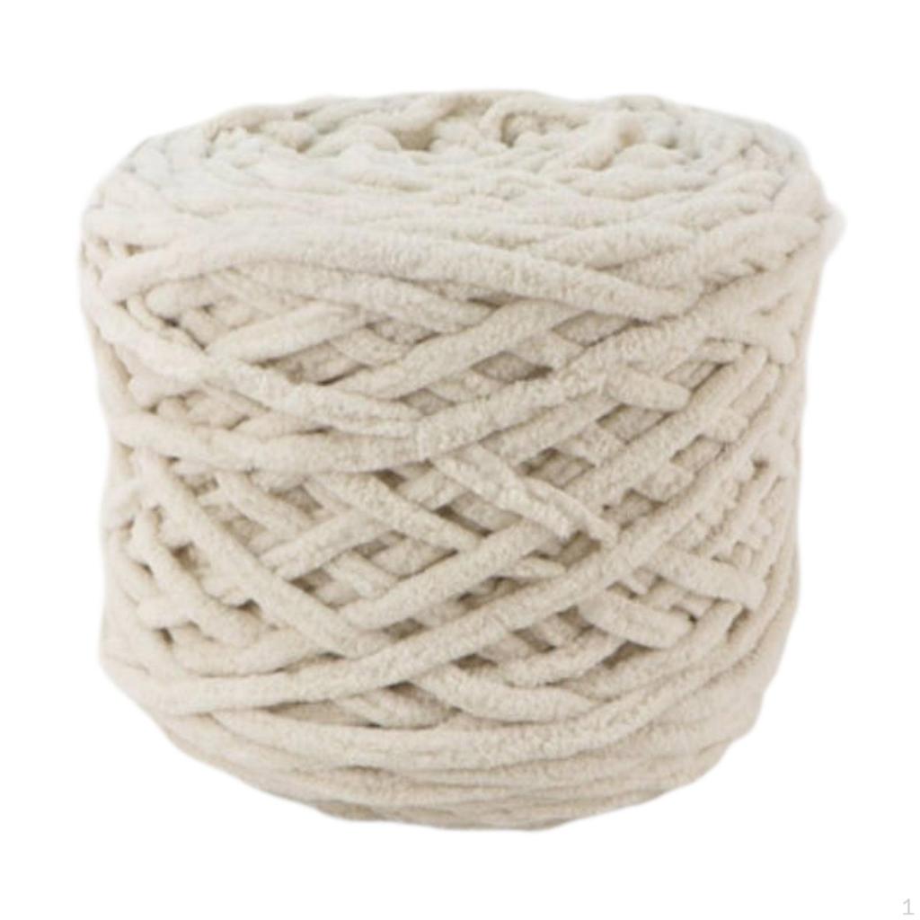 Bulky Chunky Yarn Thick Comfortable Home Decor Handmade for Making DIY Craft Knitted