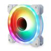 Gelid Solutions 120 мм квадратный корпусный вентилятор Infinity адресуемая RGB двойная кольцевая подсветка Infinity Mirror Технические характеристики Авторизованный "Stella White" [Япония