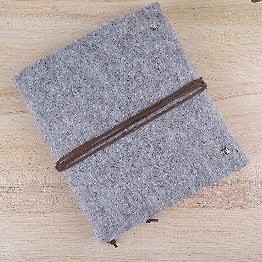 DIY felt memory book scrapbook photo album self-adhesive for weddings