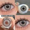 Eyeshare Colored Contact Lenses Light Blue Contact Lenses Cyan Colored Contact Lenses Brown Natural Lenses Colored Cosmetic Green Lenses 1 Pair