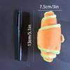 Croissant Shaped Snuffle Dog Toy Interactive Treat Hiding Plush Pet Toy