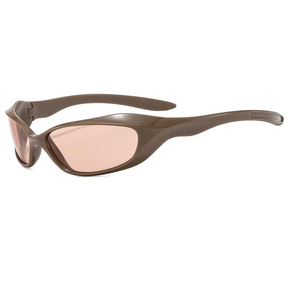 YK millennial color punk sunglasses female ins Internet celebrity street hottie glasses trendy men European and American sunglasses