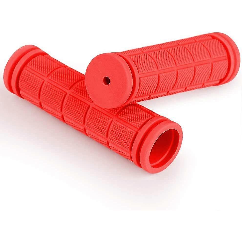 Ergonomic Bicycle Handlebar Grips Handlebar Grips 1 Pair Non-Slip Soft Rubber