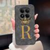 Для чехлов телефона Redmi Note 15 Pro 4G 5G Милый панда 26 букв Ударопрочный Мягкий Жидкий силикон Чехол Для RedmiNote15 15Pro Fandas