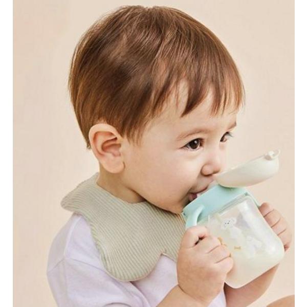 Richell TLI Spout Cup SD 200ml, Mint Puppy, 1 Piece