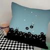 Small Coal Ball Pillow Case Square Pillow Bedroom Sofa Leisure Comfort Cushion Car Living Room Home Decoration