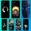 Чехол для телефона V-Виктор Цой для Samsung Galaxy A13, A21s, A22, A31, A32, A52, A53, A71, A80, Мягкий черный корпус