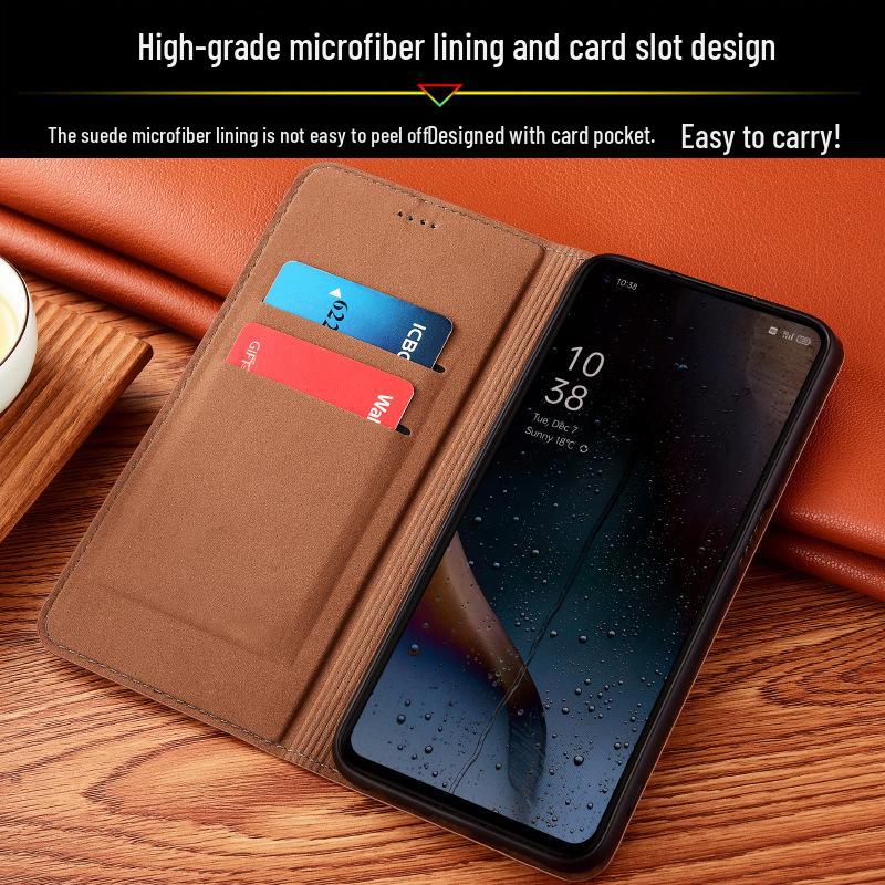 Чехол-книжка из натуральной кожи для Sony Xperia Z5 Compact, Z3 Mini, XZ2 Plus и других устройств — защитите свой телефон стильно с этим премиальным чехлом.