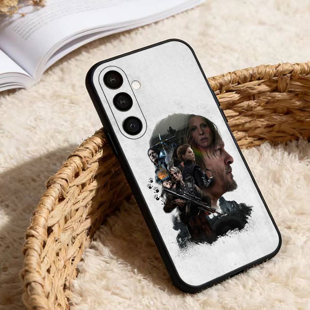 Чехол для телефона D-Death-e-Strandings-Game для Samsung Galaxy A91,80,73,72 ,71,53,52,32 ,31,22,21s,20, Мягкий черный чехол
