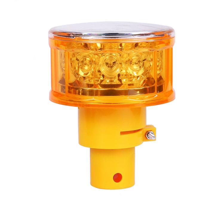 Strobe Beacon Flashing Solar Warning Light Barricade LED Tower Aviation Obstruction Aircraft Solar Traffic for Road