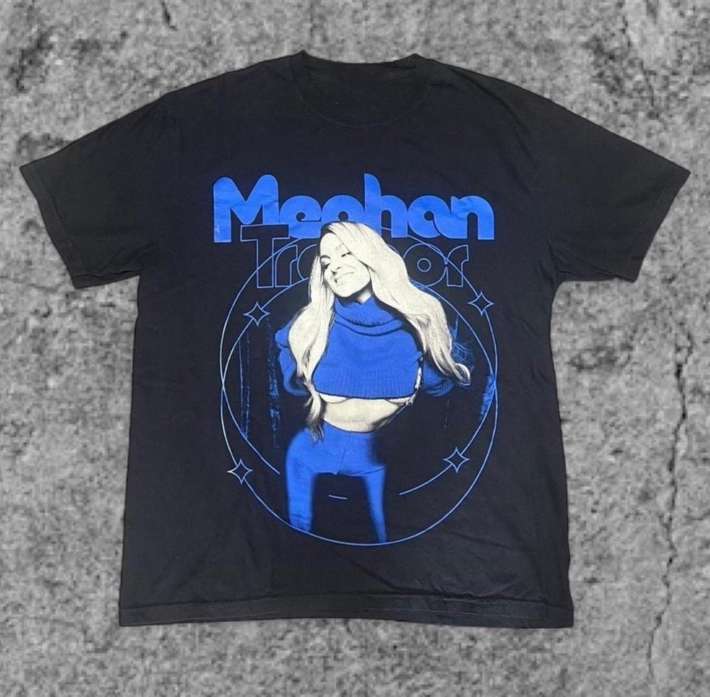 Meghan Trainor Smiling Graphic T Shirt Funny Black Unisex S-5XL 1P0747 Unisex T-Shirt