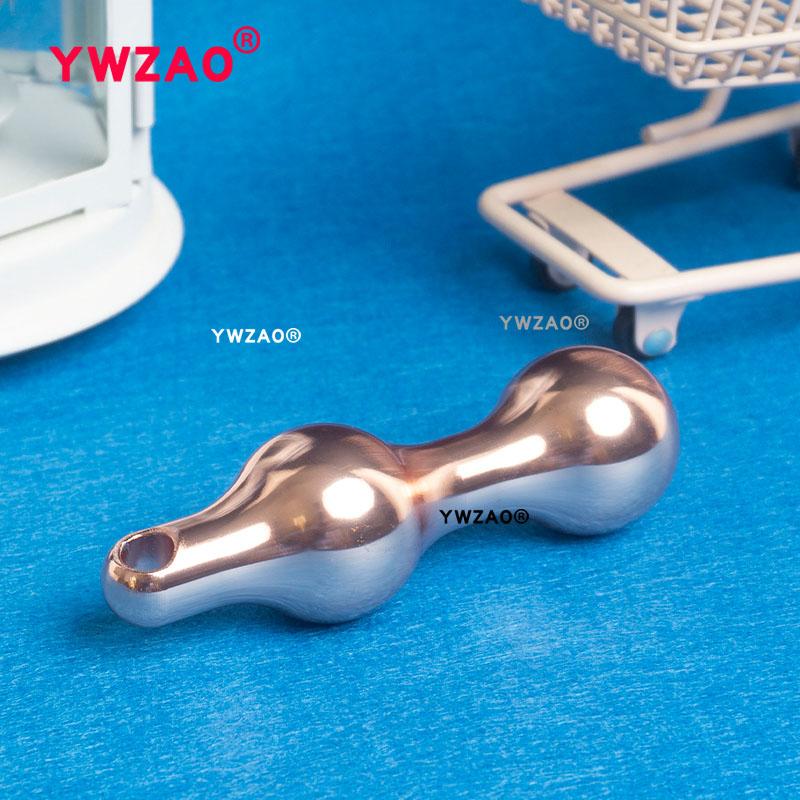 YWZAO Анальная пробка металлическая In Vivo Design использование при выходе на улицу G76