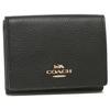 Outlet Trifold Wallet Mini Wallet Black 88666 IMBLK [Coach] Женский [Товар]