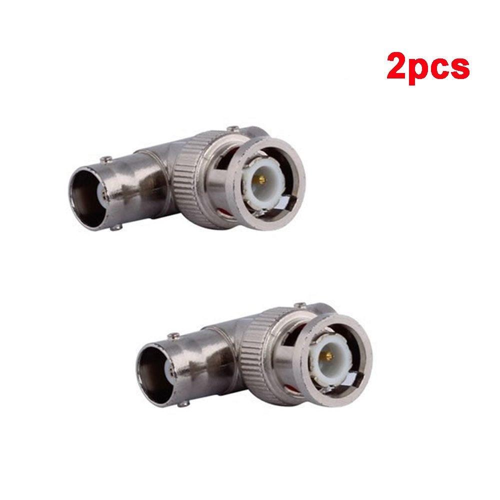 For CCTV Camera DVR Video Monitoring Plug 3 Way T Splitter Adapter Conversion Head BNC Connector