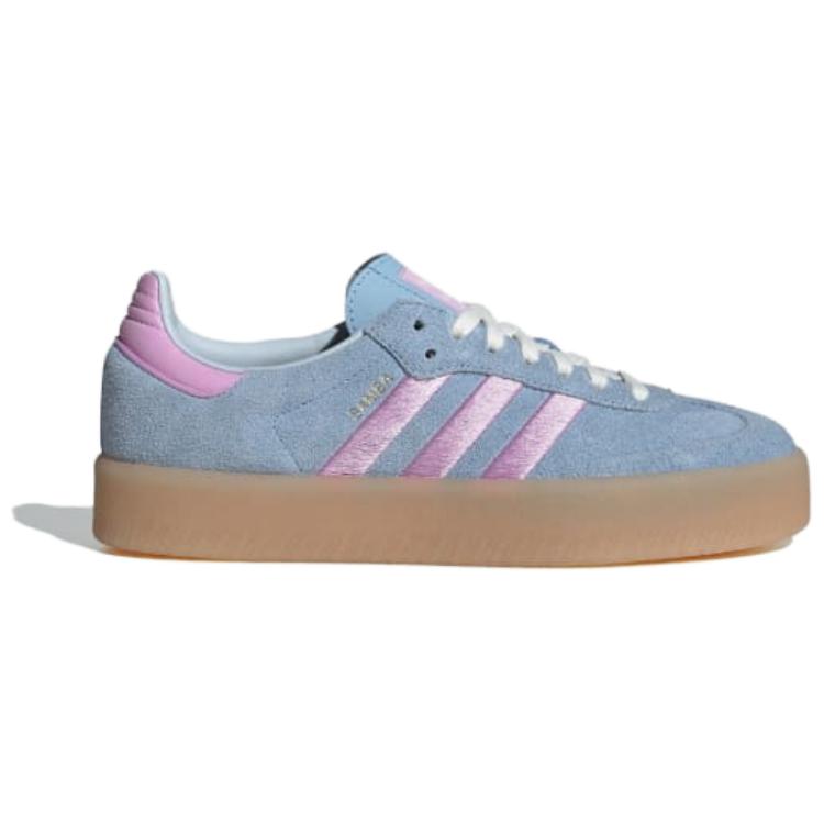 Adidas Sambae Clear Sky Bliss Сирень (Женский) Женские кроссовки Gum JH8836