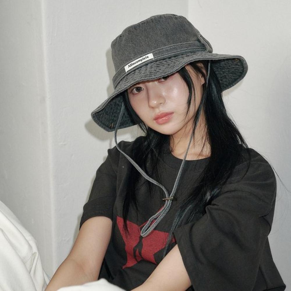 Allincomplete Denim Washed Safari Hat 3 Colors
