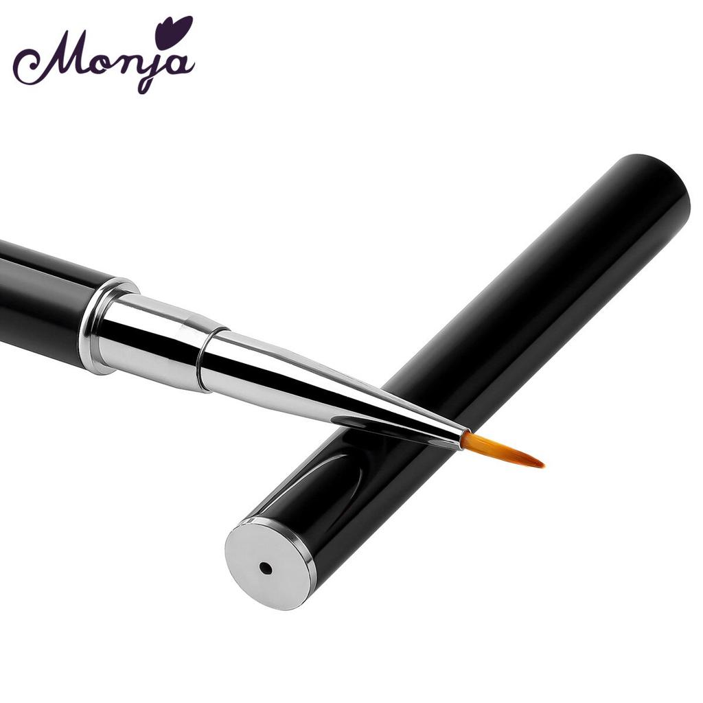 monja Ручка со стразами, многофункциональная кисть для рисования ногтей, полоски, линии, цветы, гель для ногтей, ручка для рисования, маникюрный инструмент