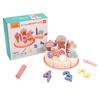 Wooden Play Children Food Set Birthday Cake Accessories Imaginative Gift Fun