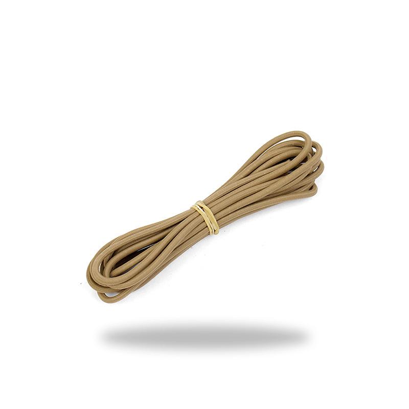 BEPAN 1M Replacement DIY Tactics Fan Tactical Equipment Elastic Rope Replacement Extinction Elastic Rope Diameter 3mm-BK CB