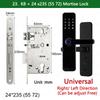 RAYKUBE G8 TTlock Bluetooth Smart Lock, Hotel Apartment Door Lock, Fingerprint Password Lock