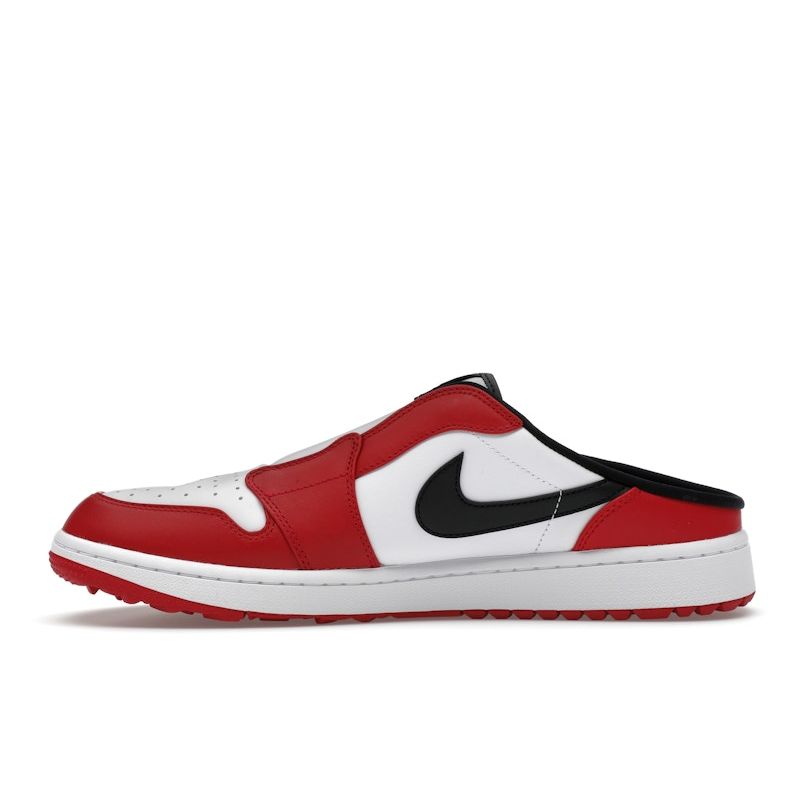 Air Jordan 1 Mule Golf Chicago Unisex Sneakers Red White Varsity-Red FJ1214-101