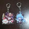 [USED] Genshin Acrylic Key Chain Set of 2