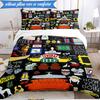 Friends Show Quotes 3pcs K-pop music group Bedding set,Ideal for Bedroom, Dormitory,Including Duvet Cover And 2pcs Pillowcases,Fan gifts