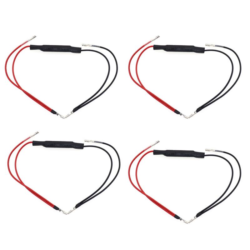 2/4x DC 12 В, универсальная мигалка для мотоцикла, светодиодный индикатор указателя поворота, резистивная вспышка, мигалка, исправление ошибок, декодер для Yamaha/Honda