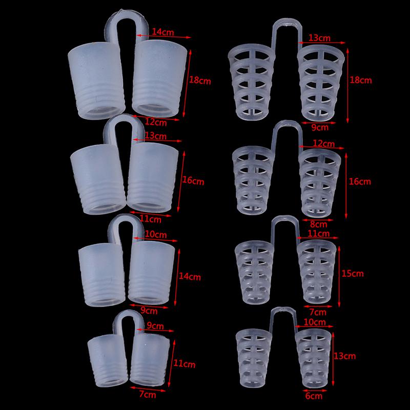 8 шт./набор Клипса для носа против храпа Дышащая Легкая Устройство для остановки храпа во сне