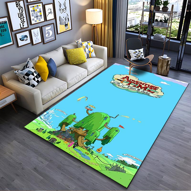 Whimsical Vintage Film Camera Art Area Rug, Non-Slip Washable Throw Carpet for Living Room Bedroom Entryway Home