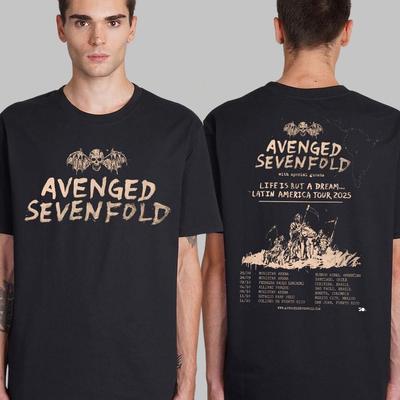 Avenged Sevenfold Life Is But A Dream Тур по Латинской Америке 2026 Расписание Футболка