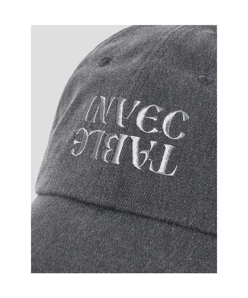 8SECONDS Denim Letter Ball Cap Ash